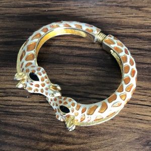 Kenneth Jay Lane Giraffe Head Bracelet